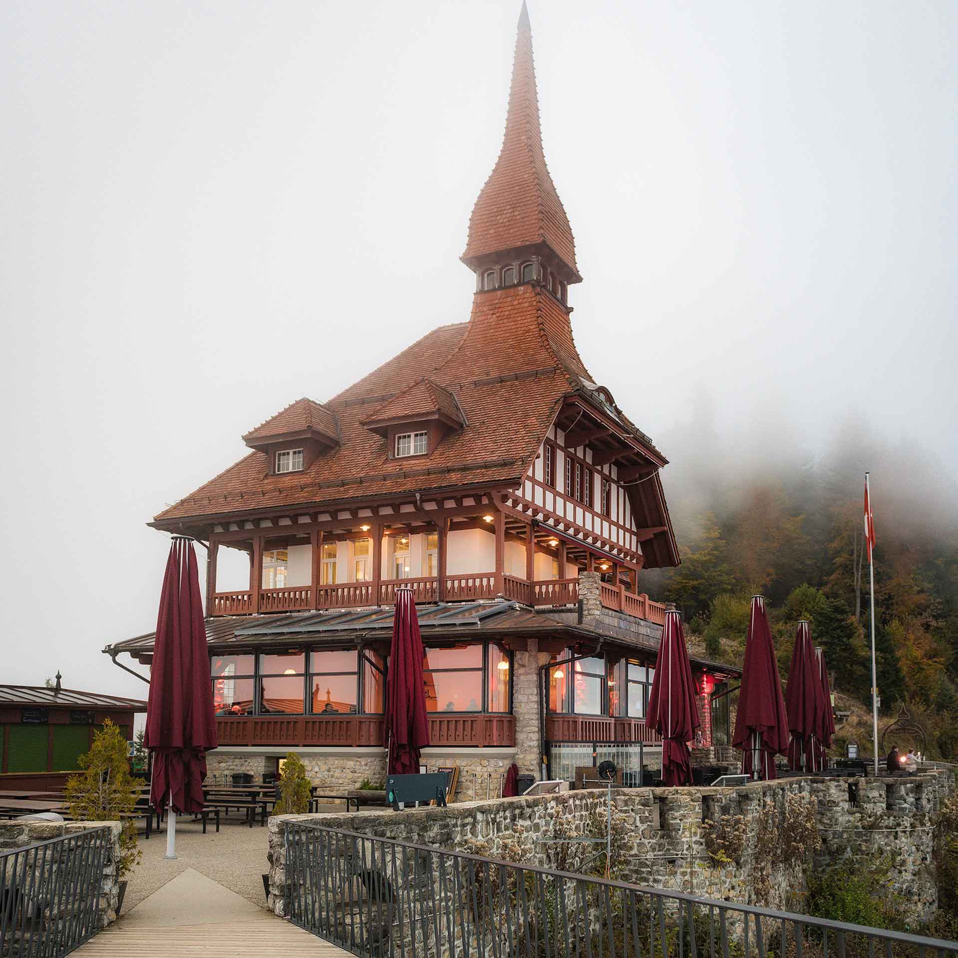 Harder Kulm Restaurant, Interlaken