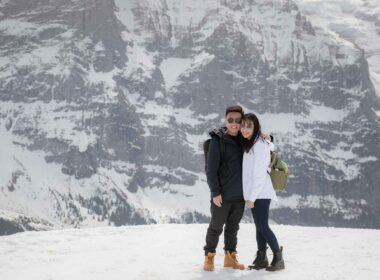 Surprise engagement in Grindelwald