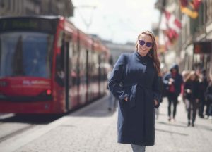 Street fashion photo shoot in Bern, Switzerland with photographer John Wisdom