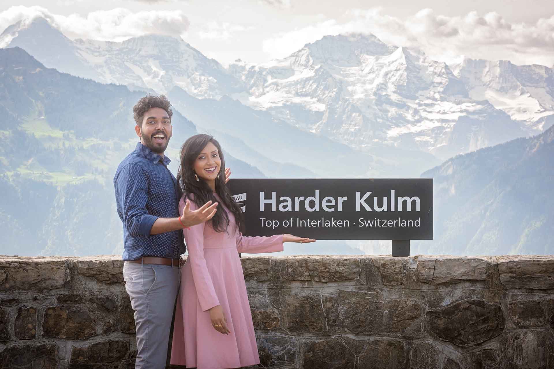 Honeymoon Photo Shoot in Interlaken