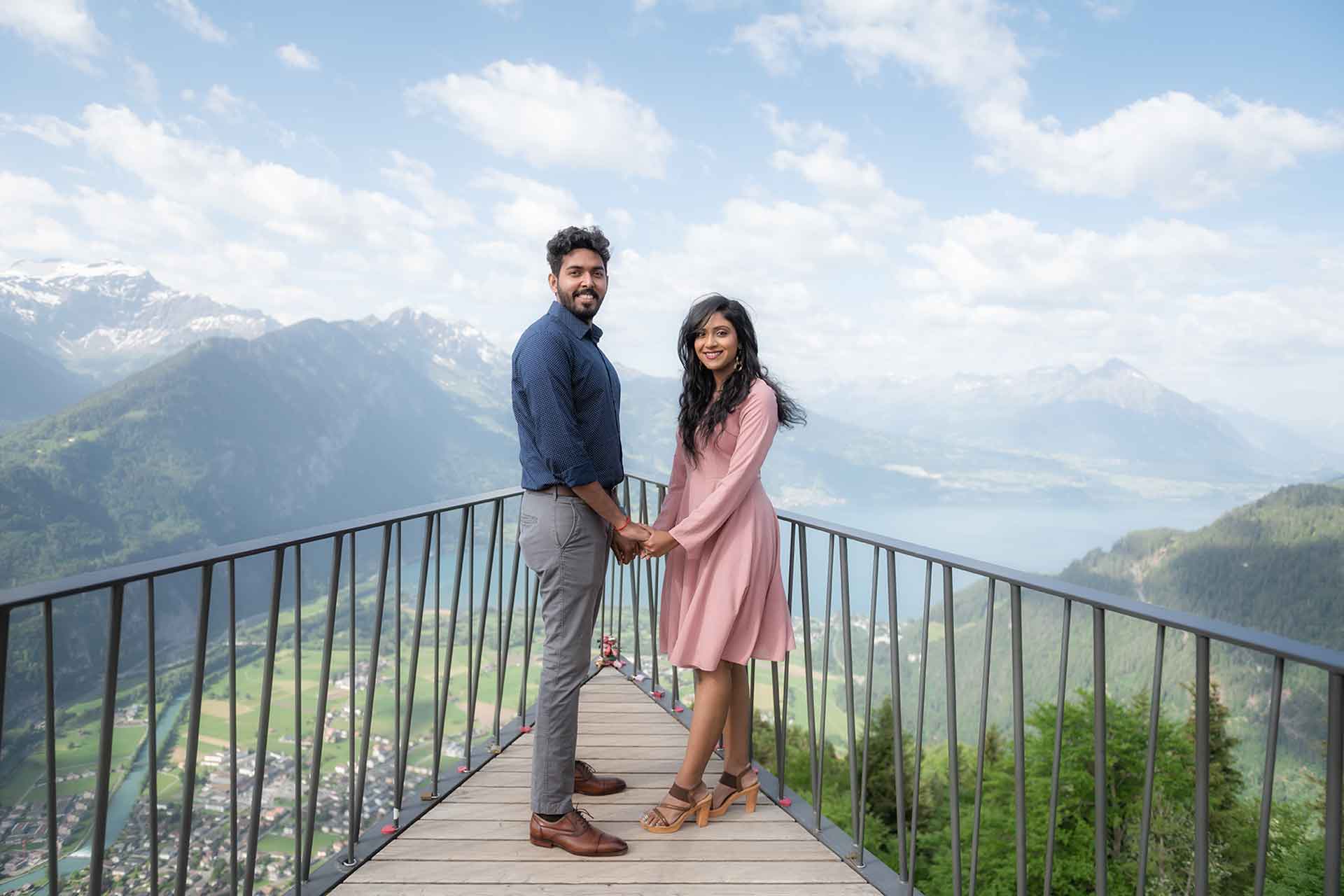 Honeymoon Photo Shoot in Interlaken