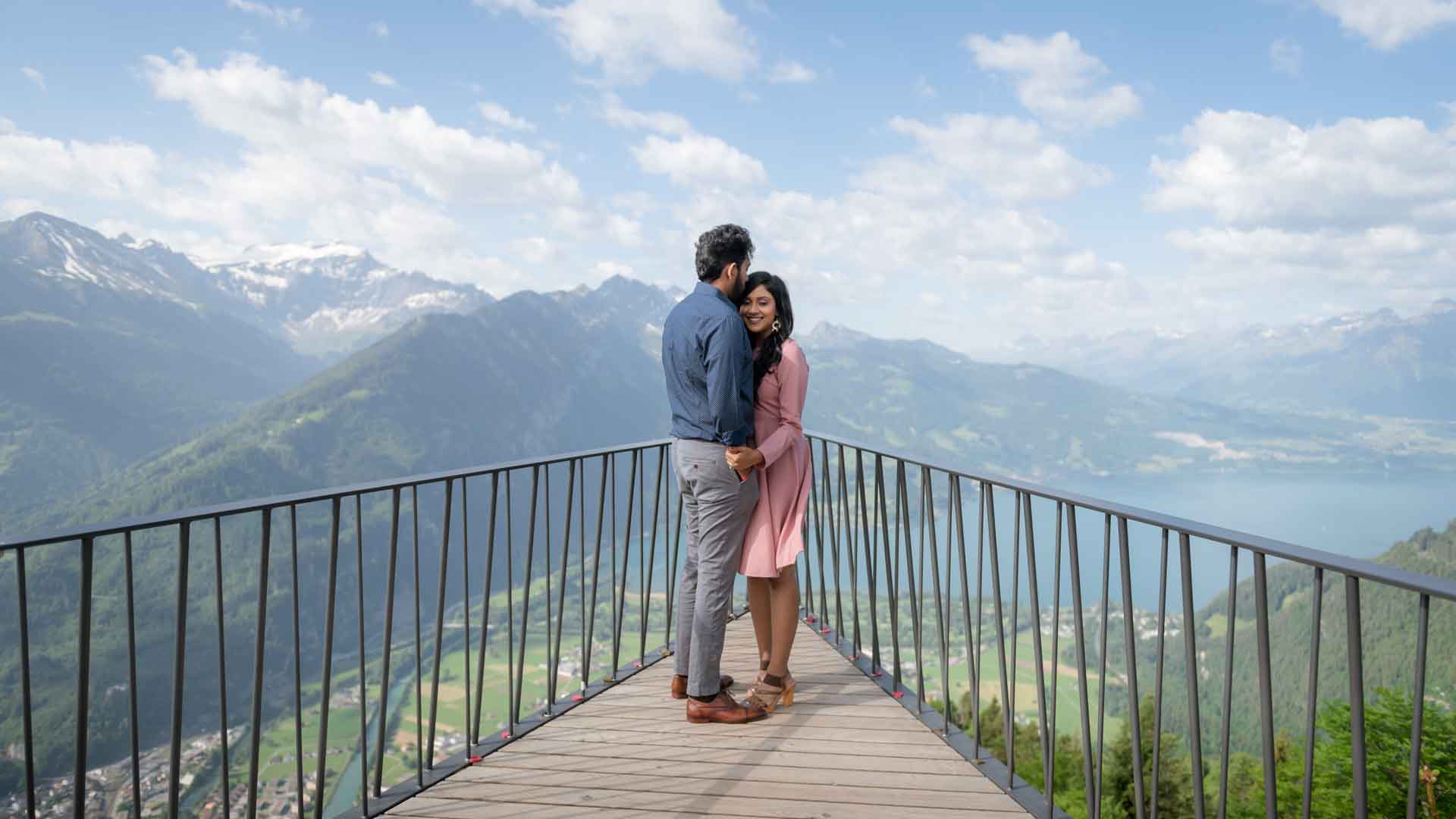 Honeymoon Photo Shoot in Interlaken