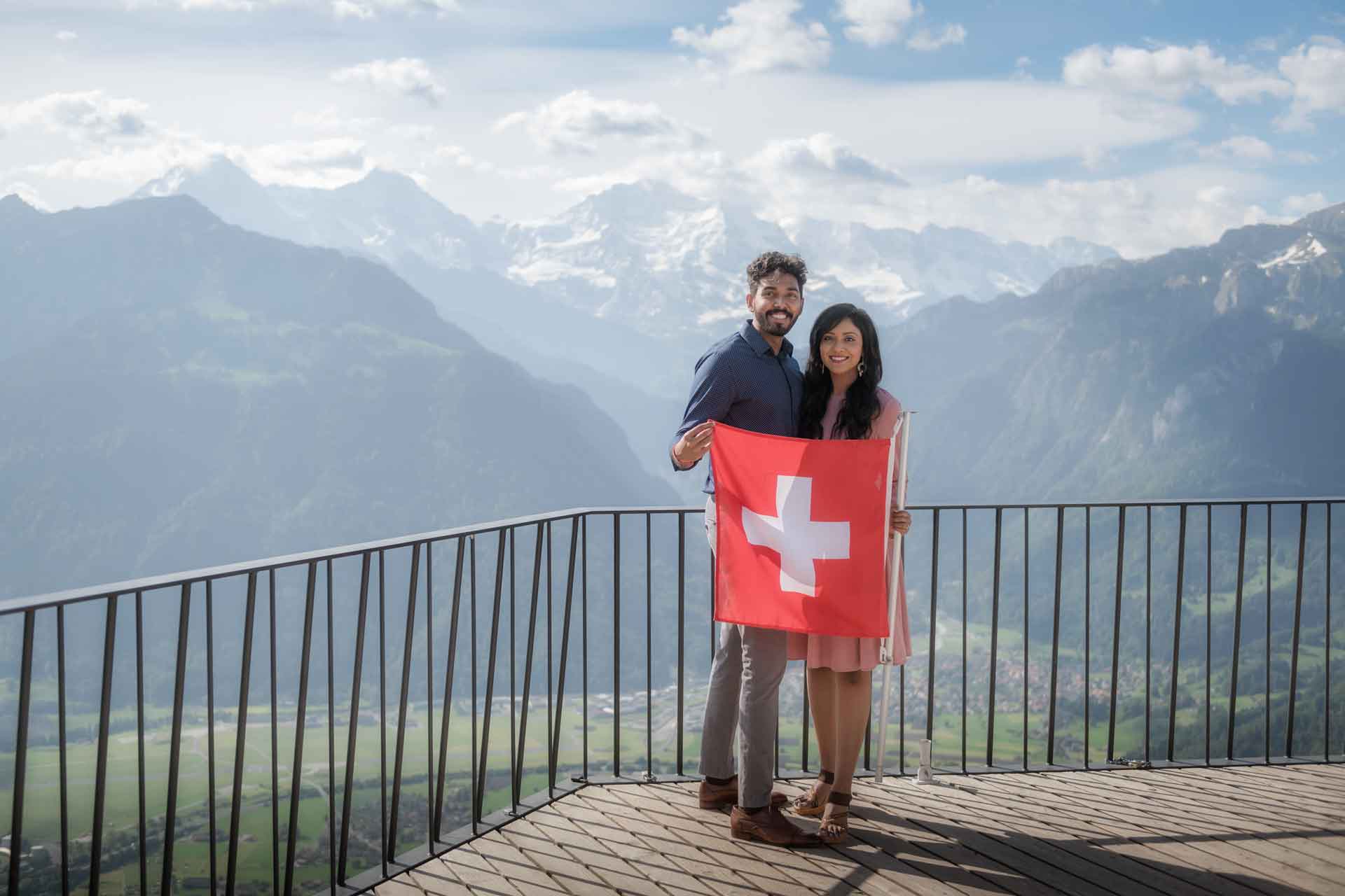 Honeymoon Photo Shoot in Interlaken