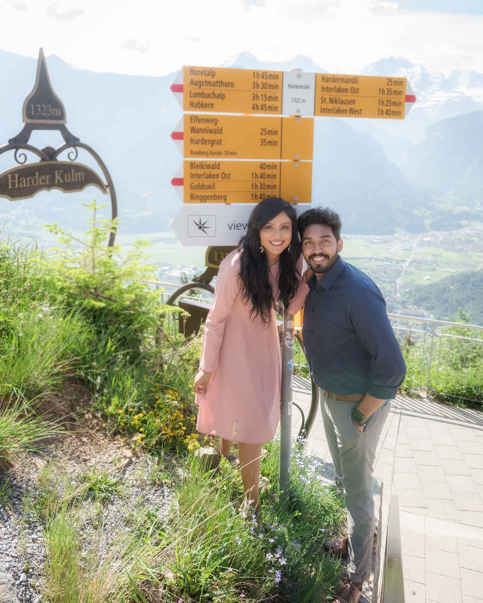 Honeymoon Photo Shoot in Interlaken