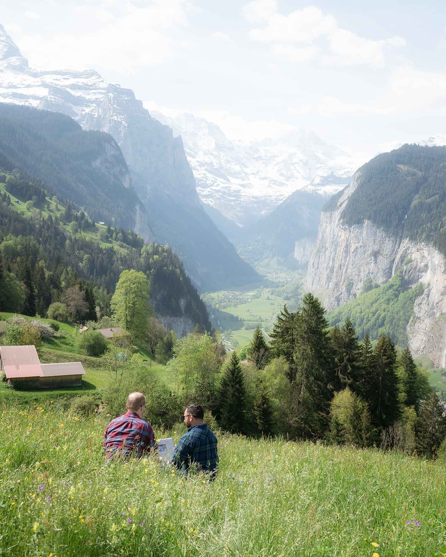 Surprise Engagement in Lauterbrunnen