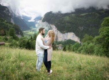 Surprise Engagement in Wengen