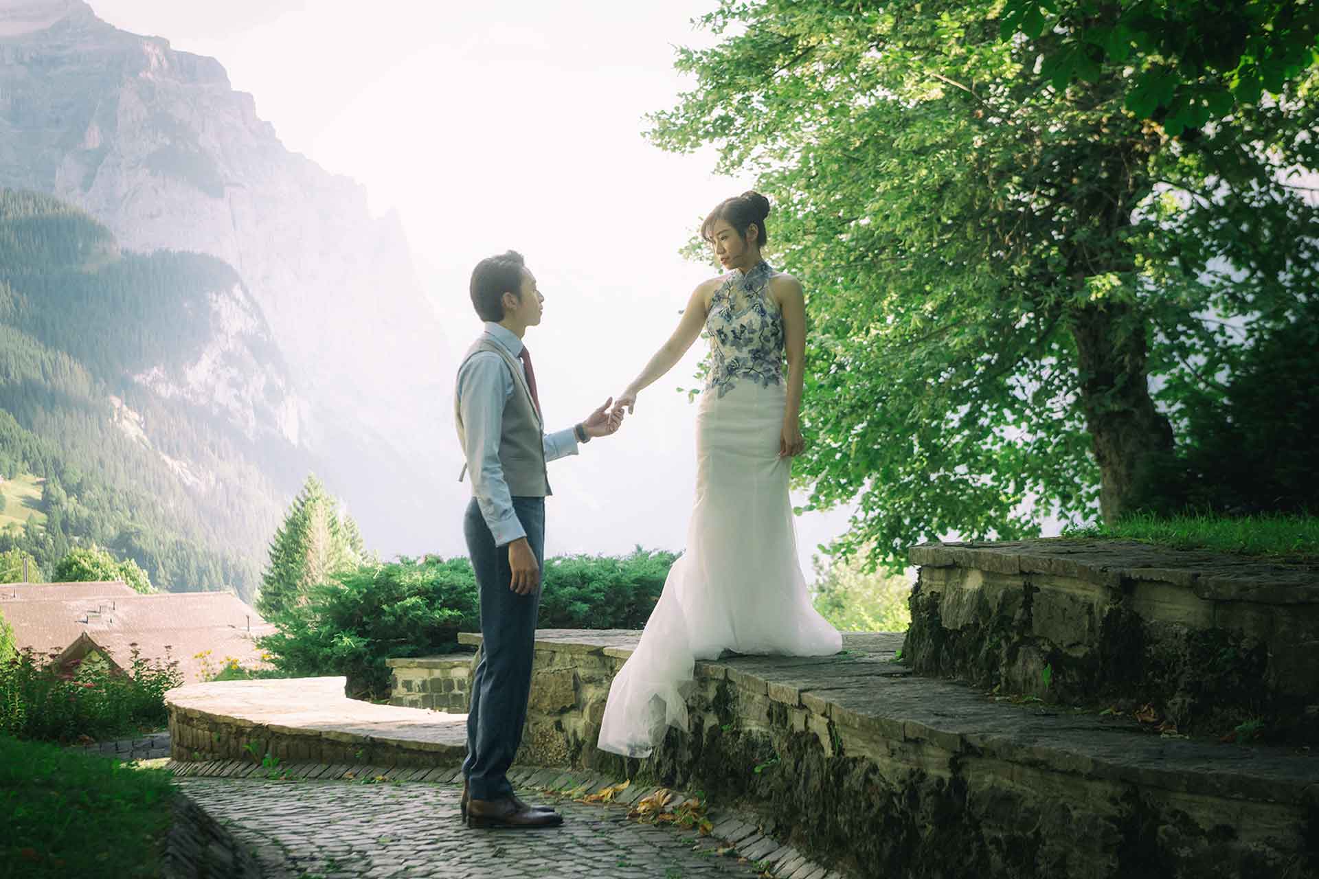 Photo Shoot in Wengen