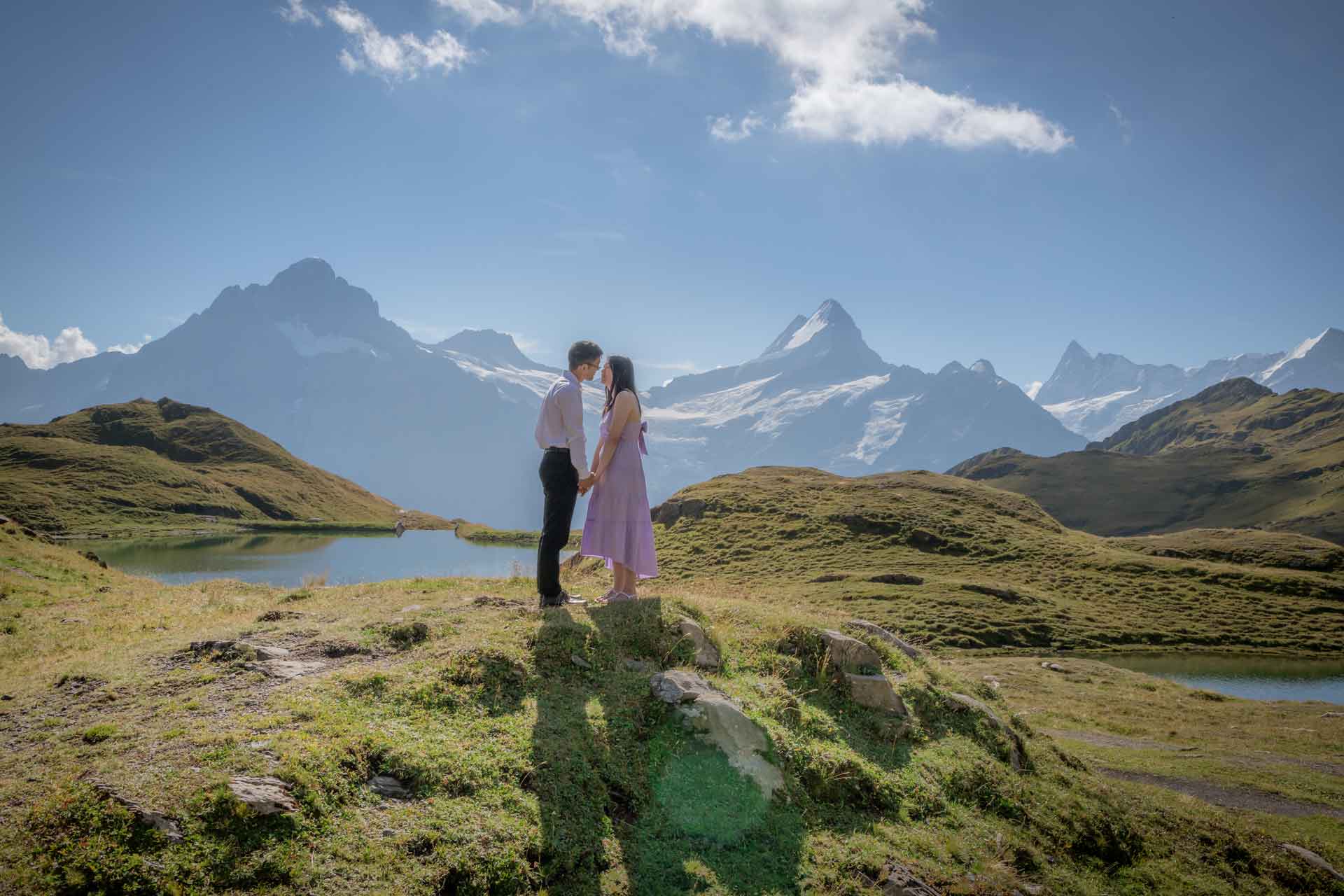 Photographer Bachalpsee Lake, Grindelwald, Switzerland, John Wisdom