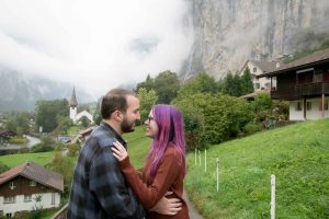 Staubbach Falls, Lauterbrunnen, Switzerland. Photographer Lauterbrunnen.