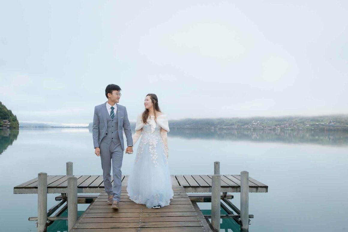 Before Wedding Photo Shoot In Iseltwald