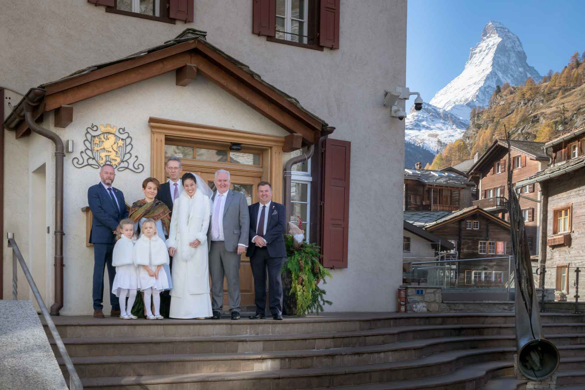 Wedding in Zermatt