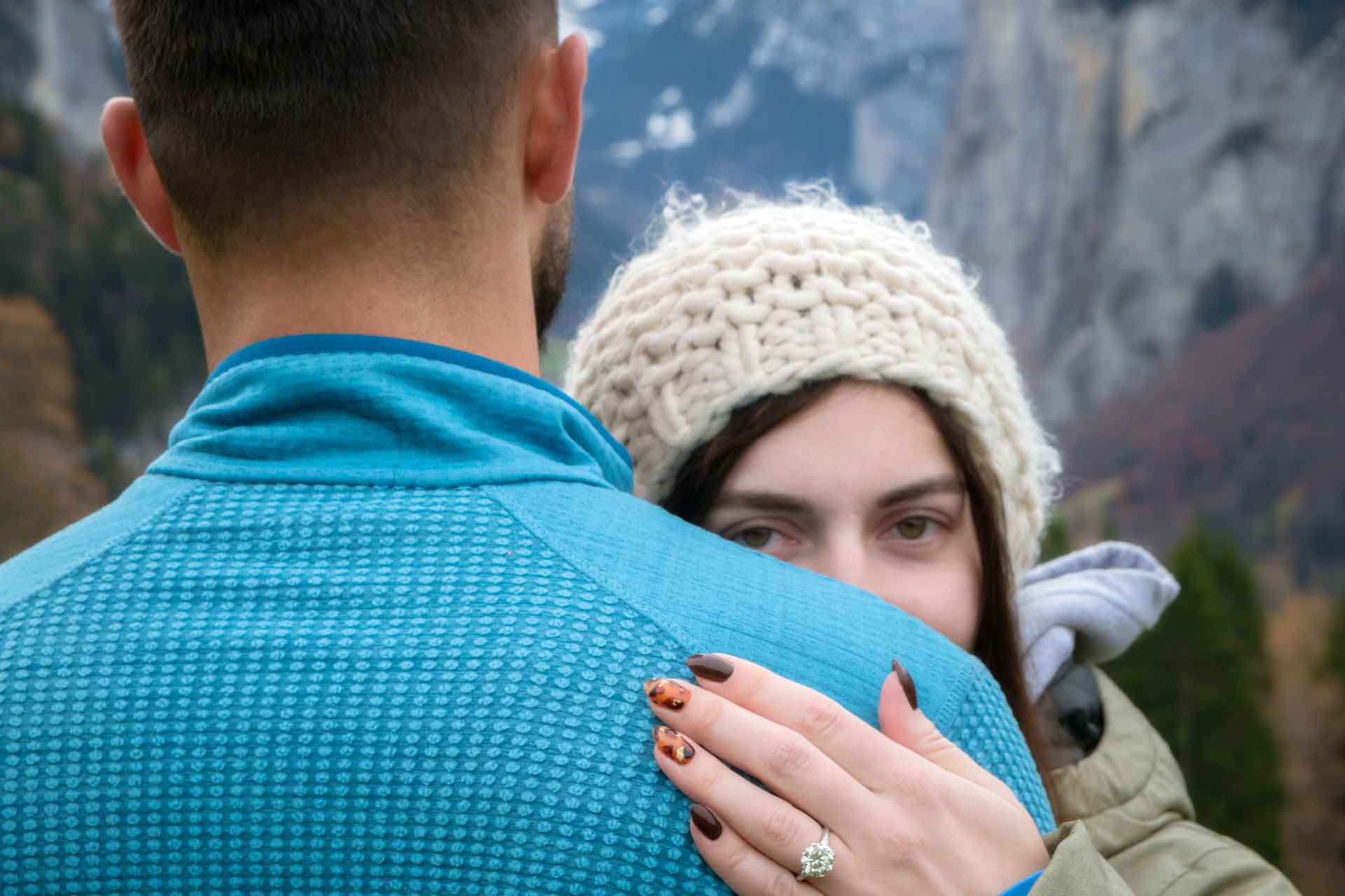 Engagement near Lauterbrunnen