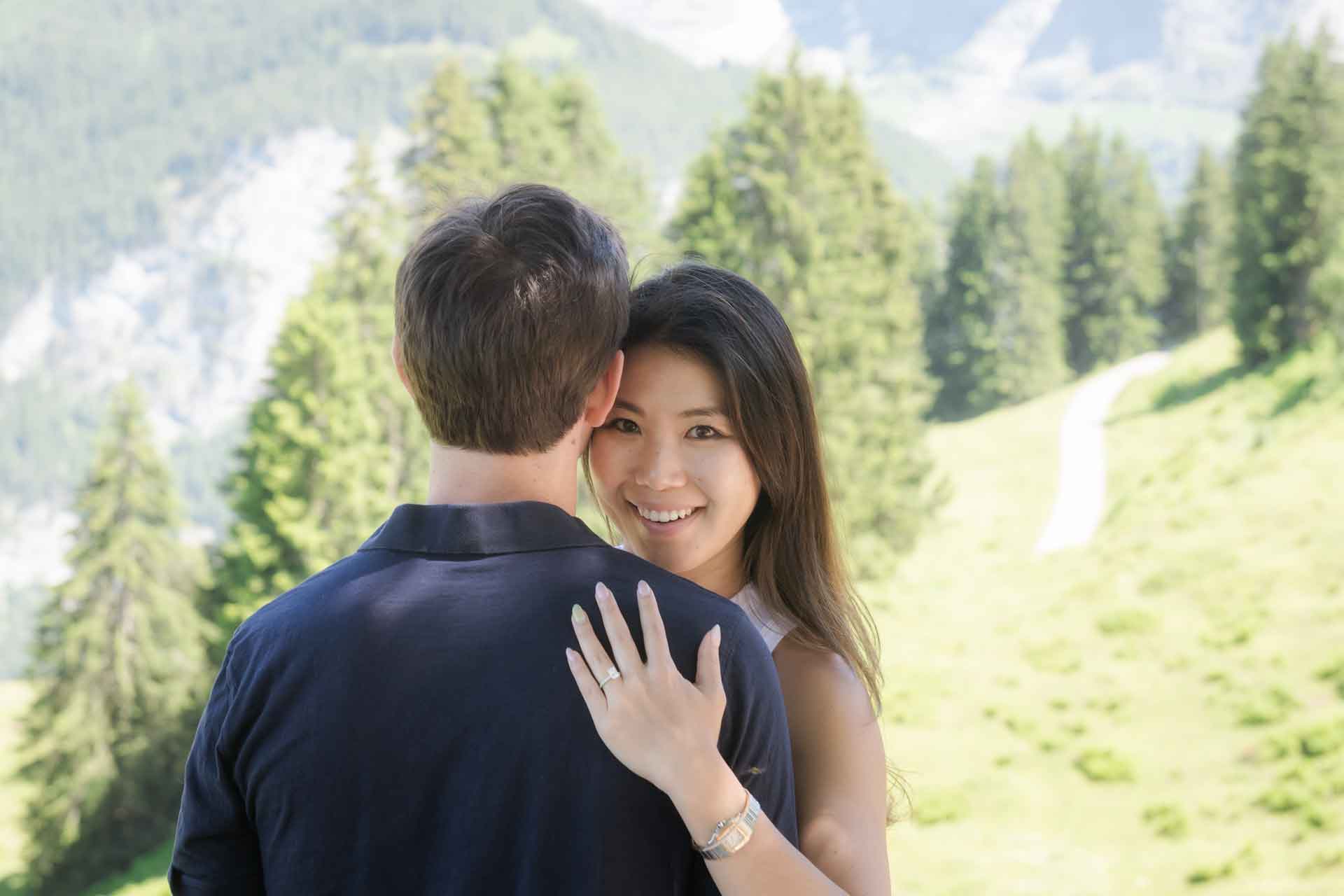 Surprise Engagement in the Swiss Alps