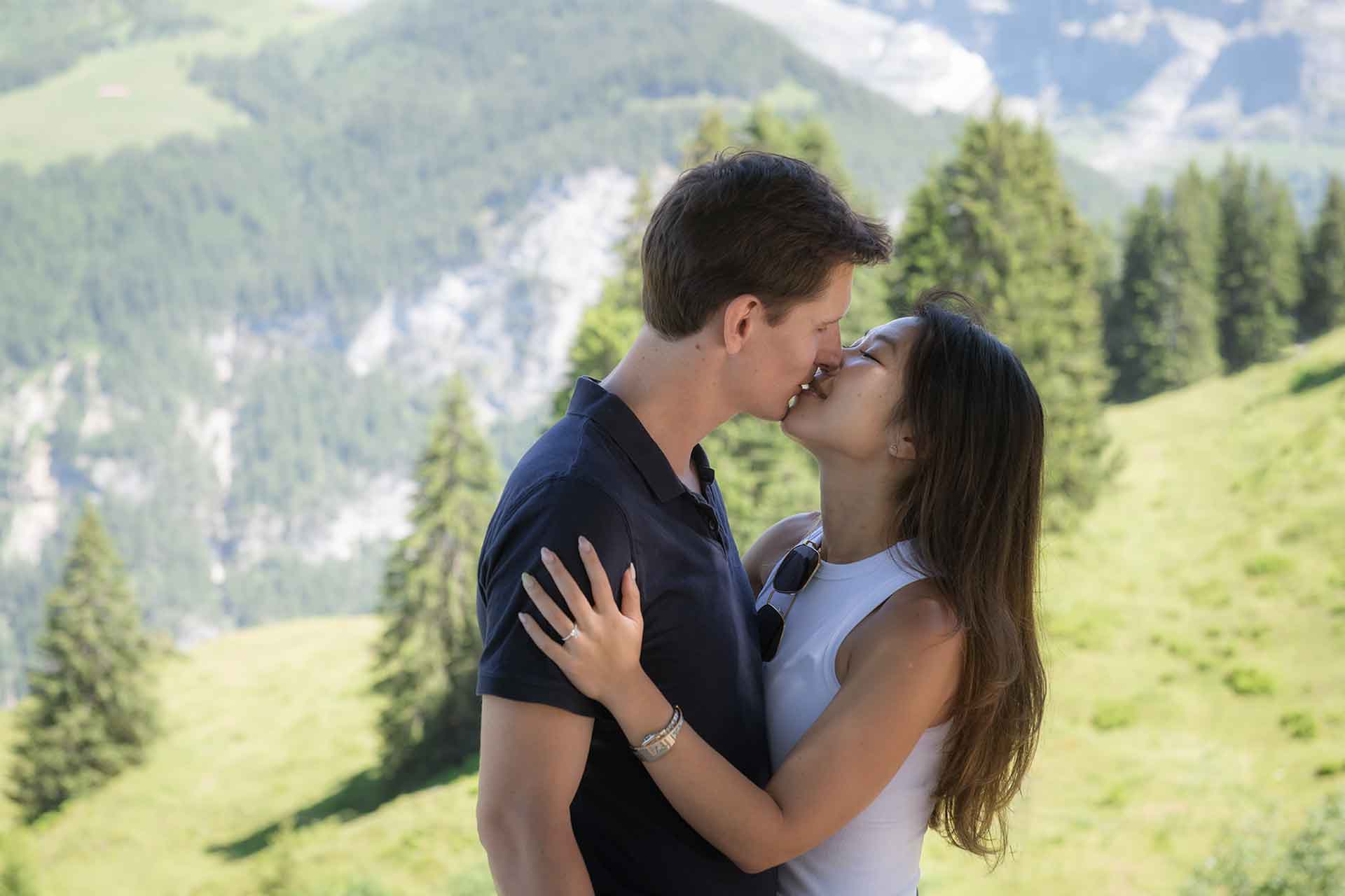 Surprise Engagement in the Swiss Alps