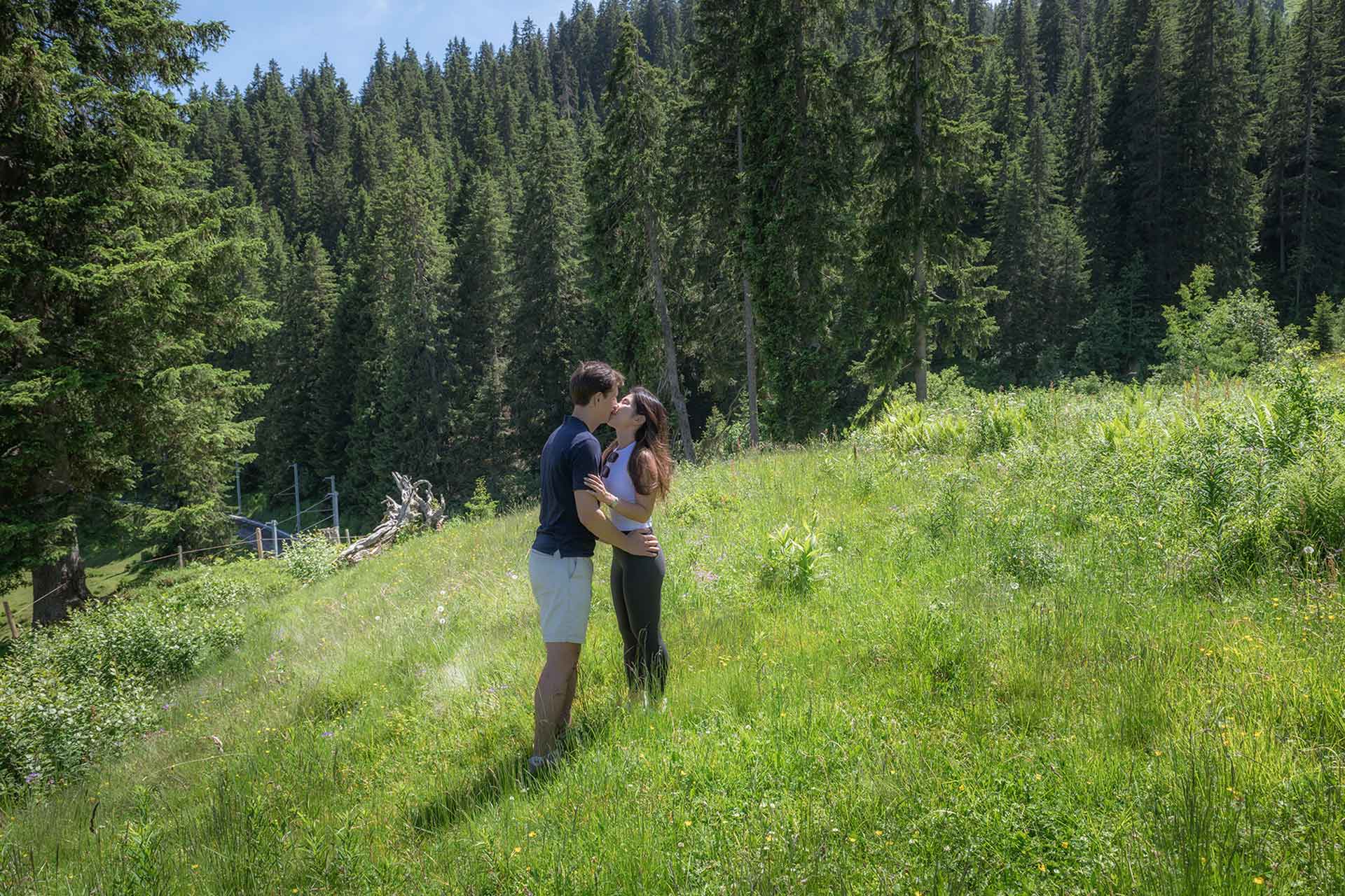 Surprise Engagement in the Swiss Alps