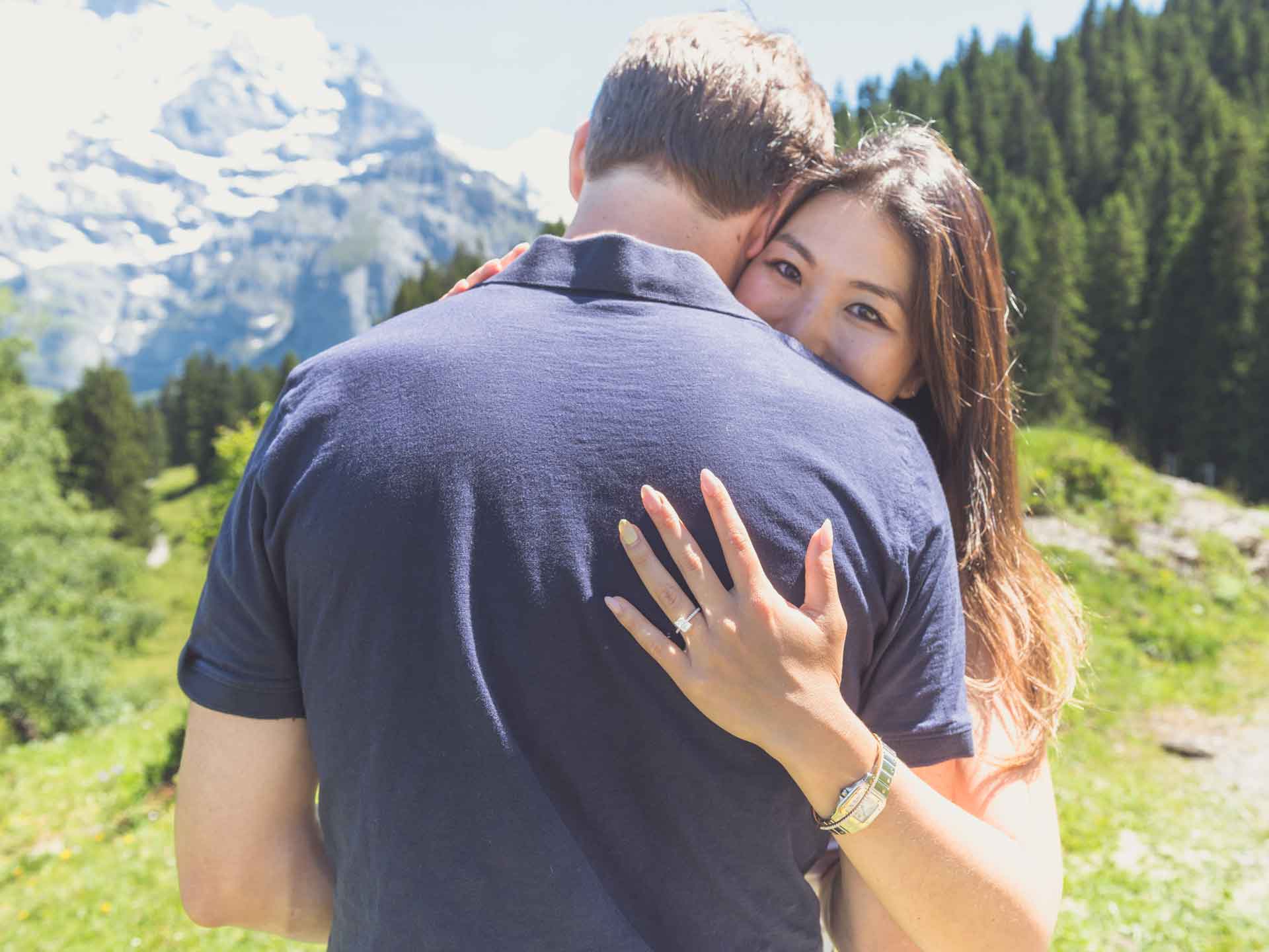 Surprise Engagement in the Swiss Alps