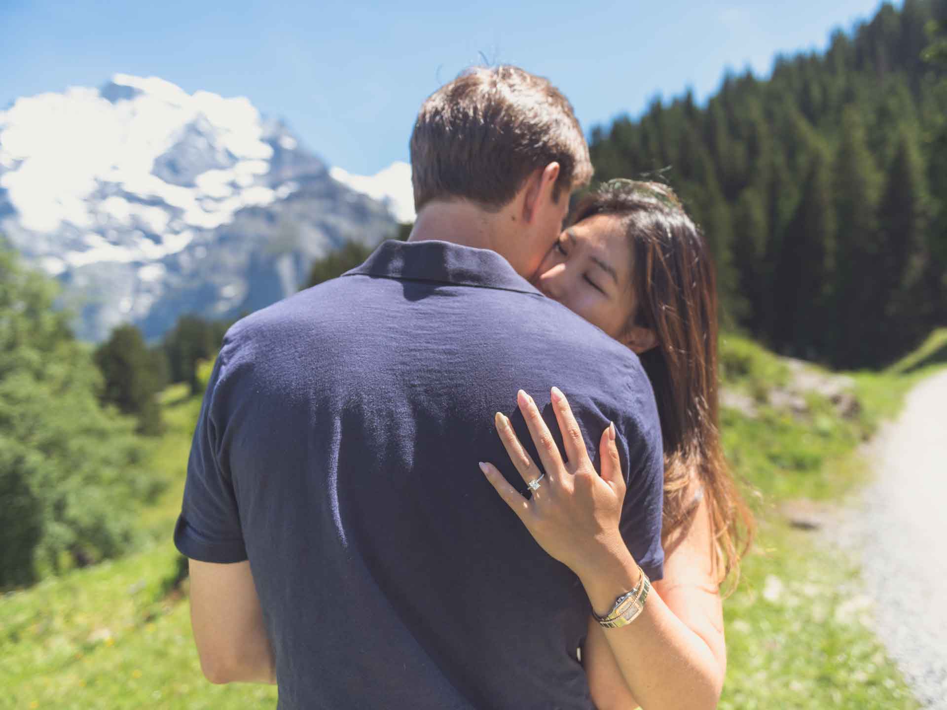 Surprise Engagement in the Swiss Alps