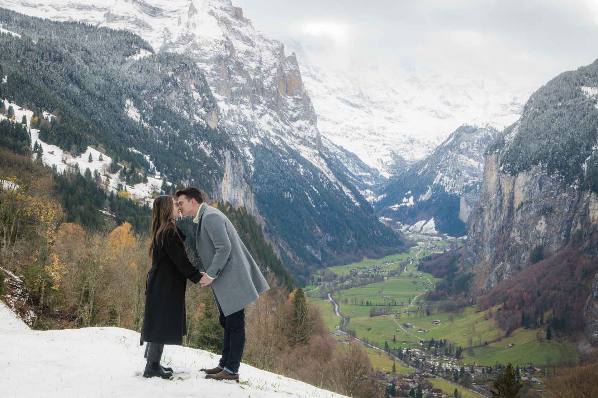 Engagement Lauterbrunnen Switzerland