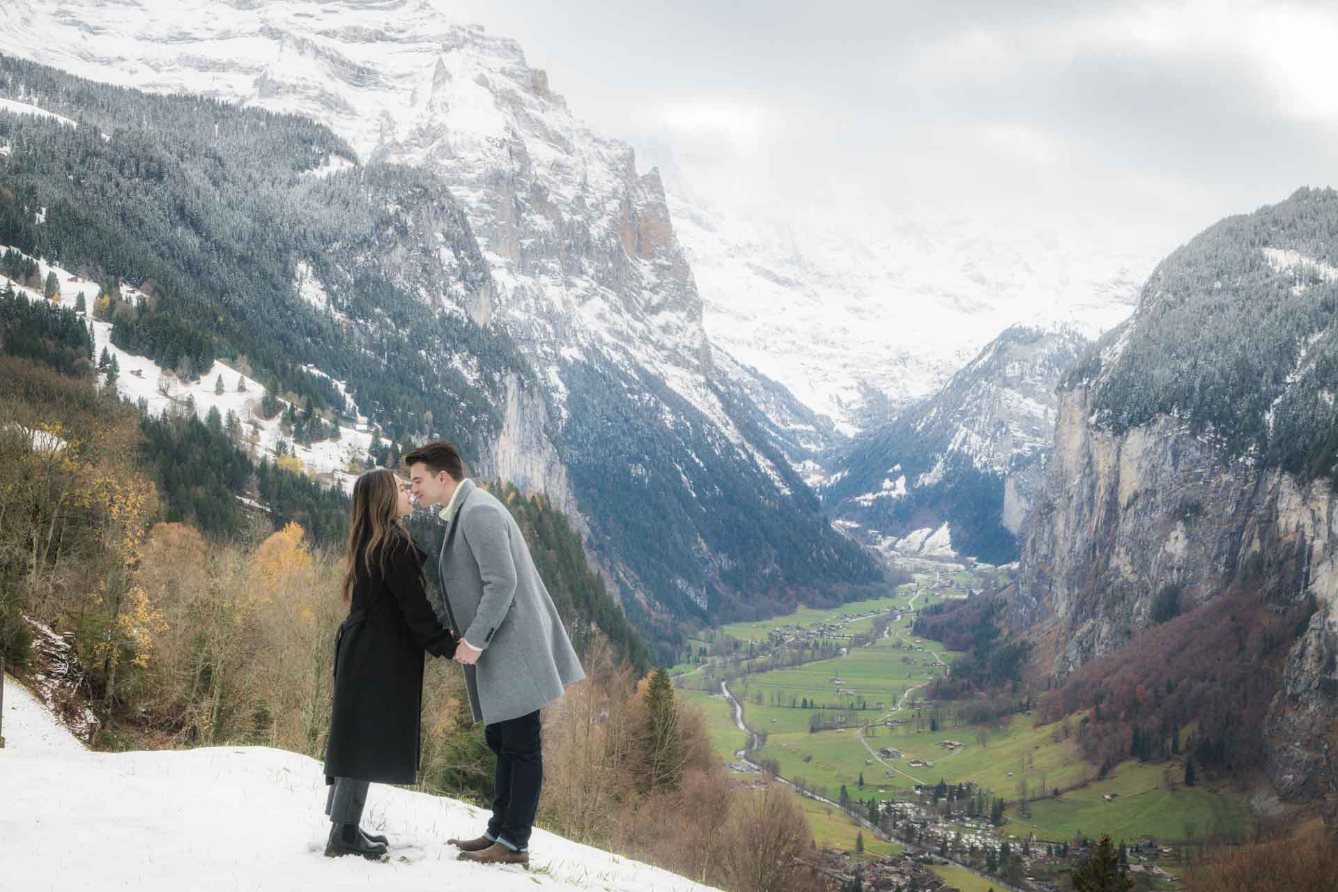 Engagement Lauterbrunnen Switzerland