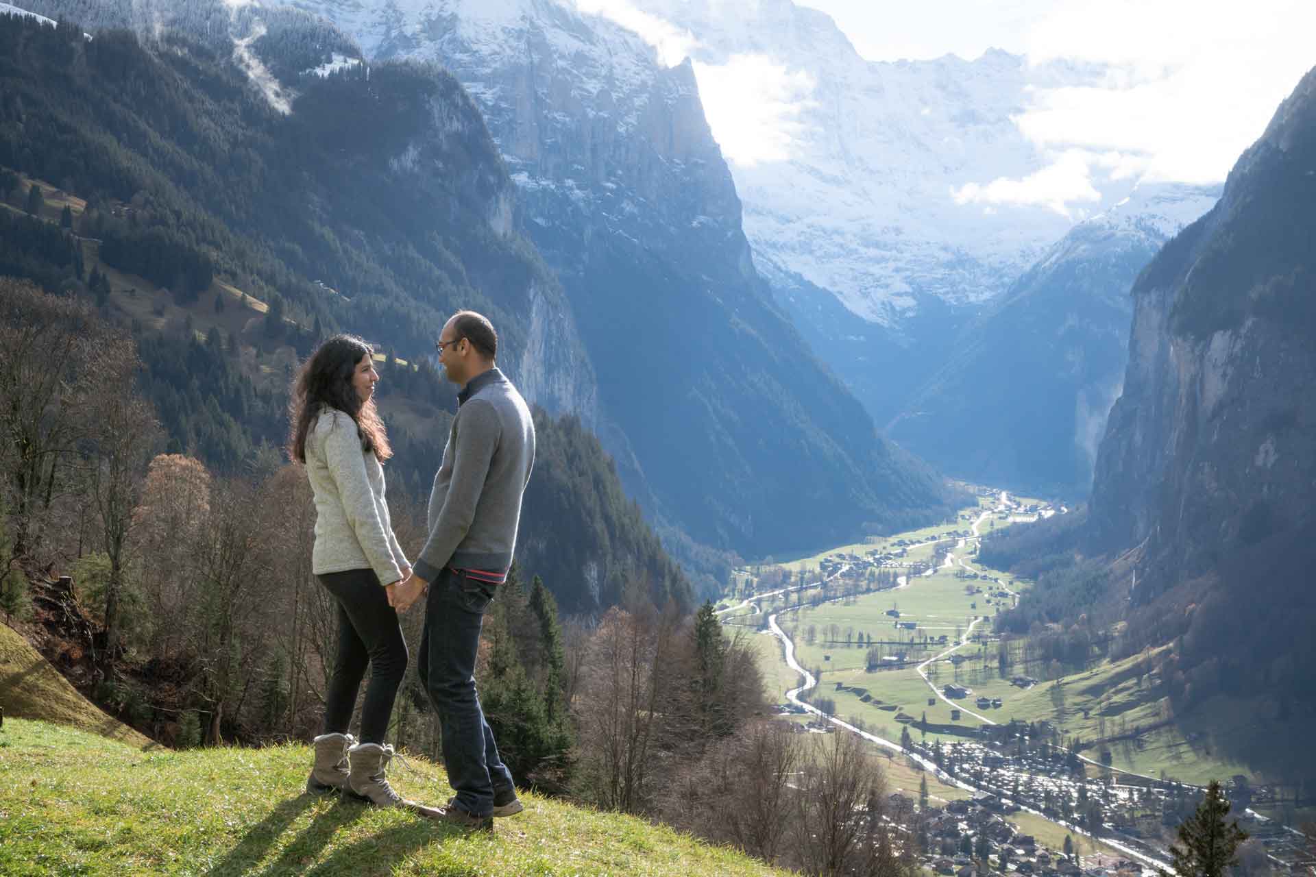 Photographer in Wengen