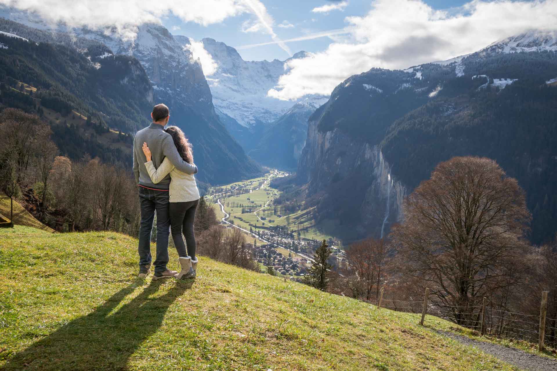 Photographer in Wengen