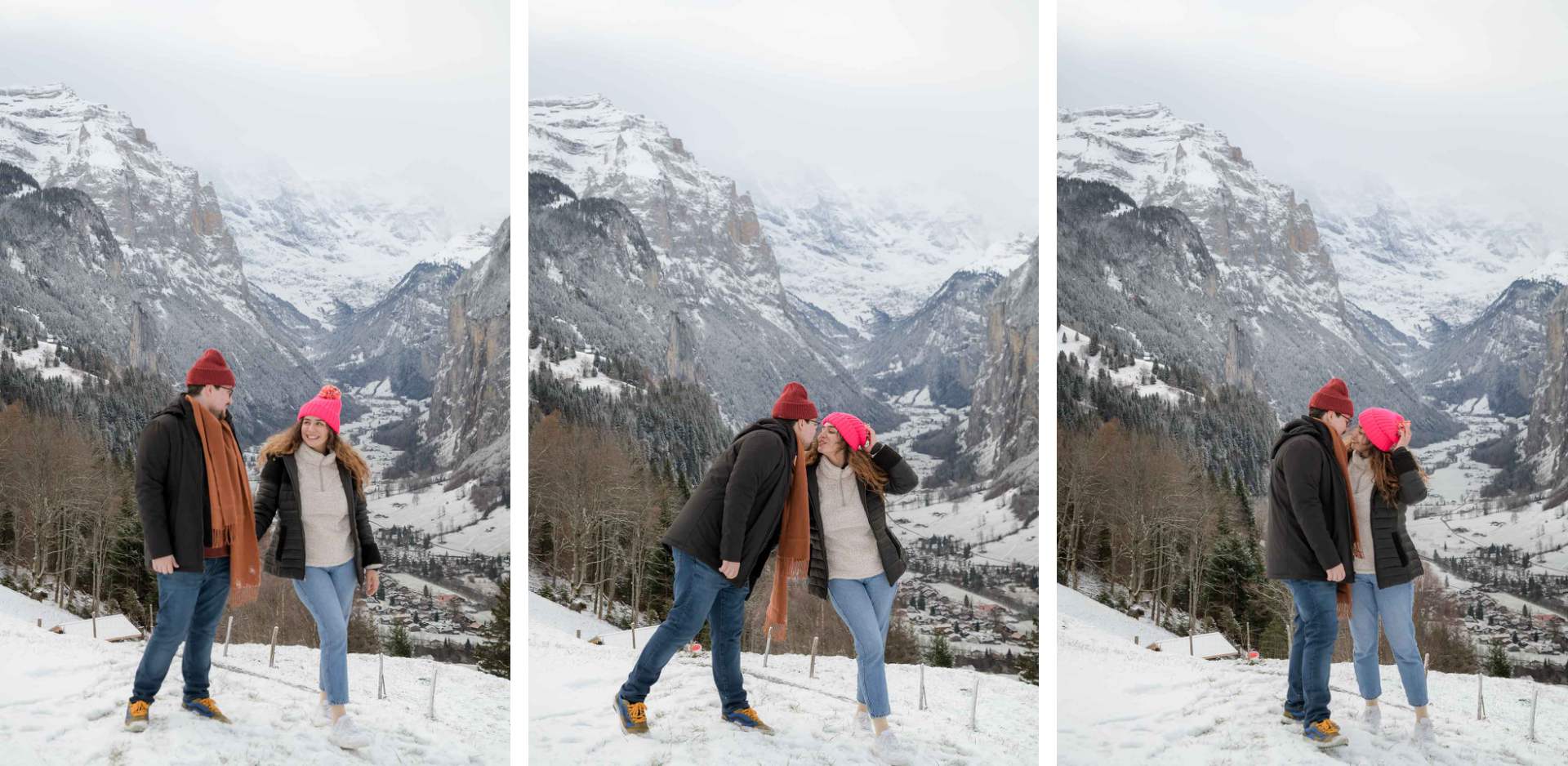 Surprise Marriage Proposal in the Snow