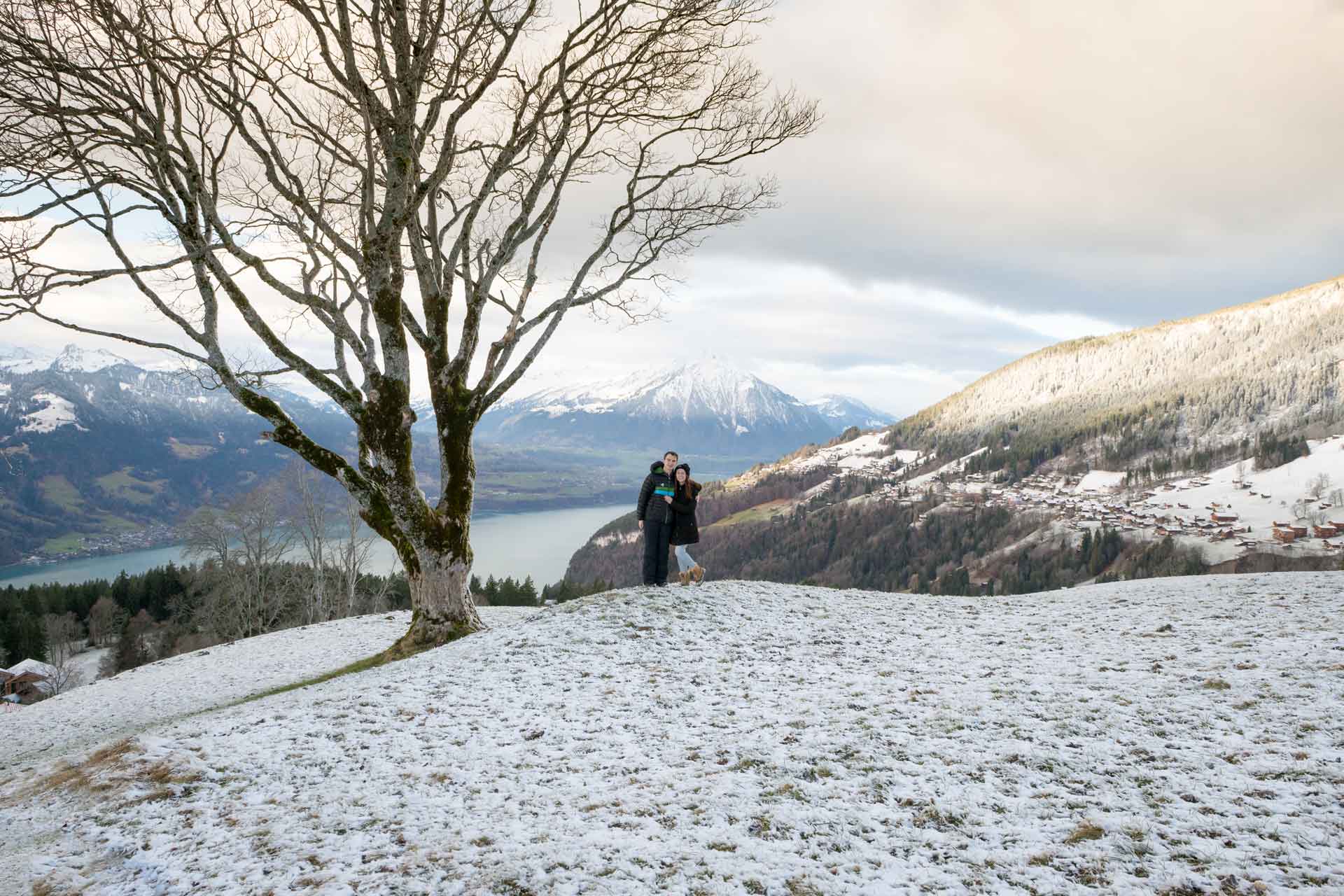 Surprise Engagement near Interlaken