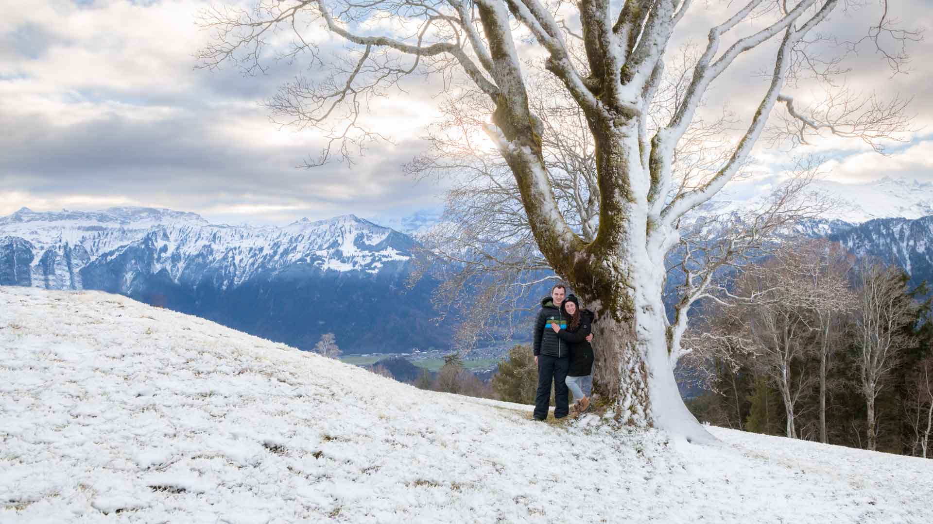 Surprise Engagement near Interlaken