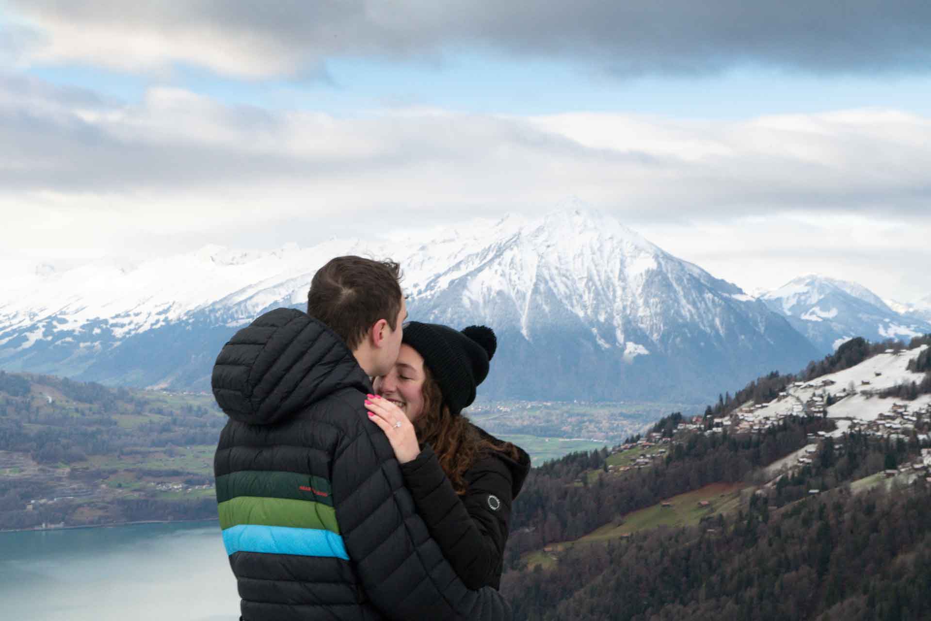 Surprise Engagement near Interlaken