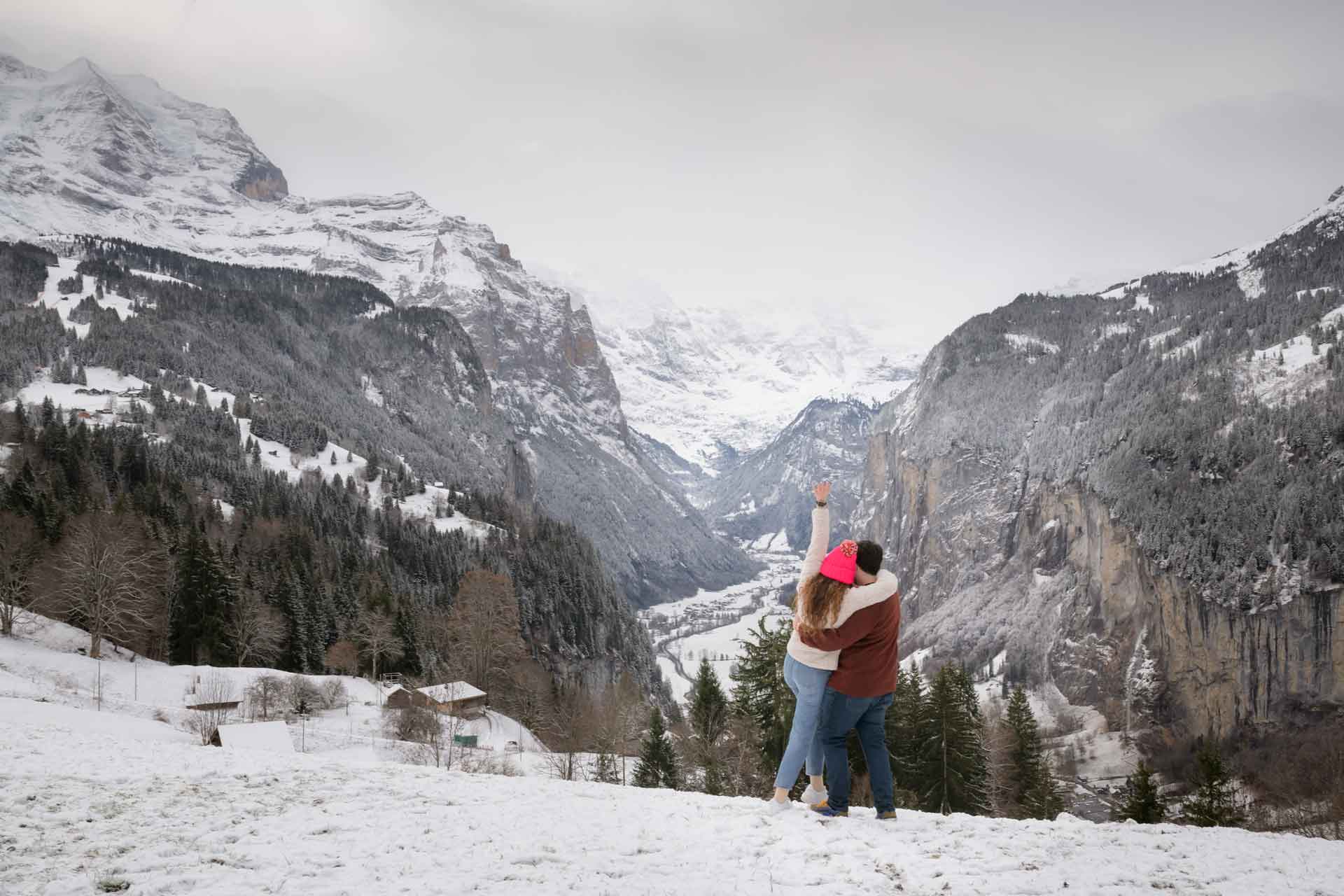 Surprise Marriage Proposal in the Snow