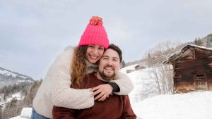 Surprise marriage proposal in the Swiss mountains Surprise marriage proposal in the Swiss mountains