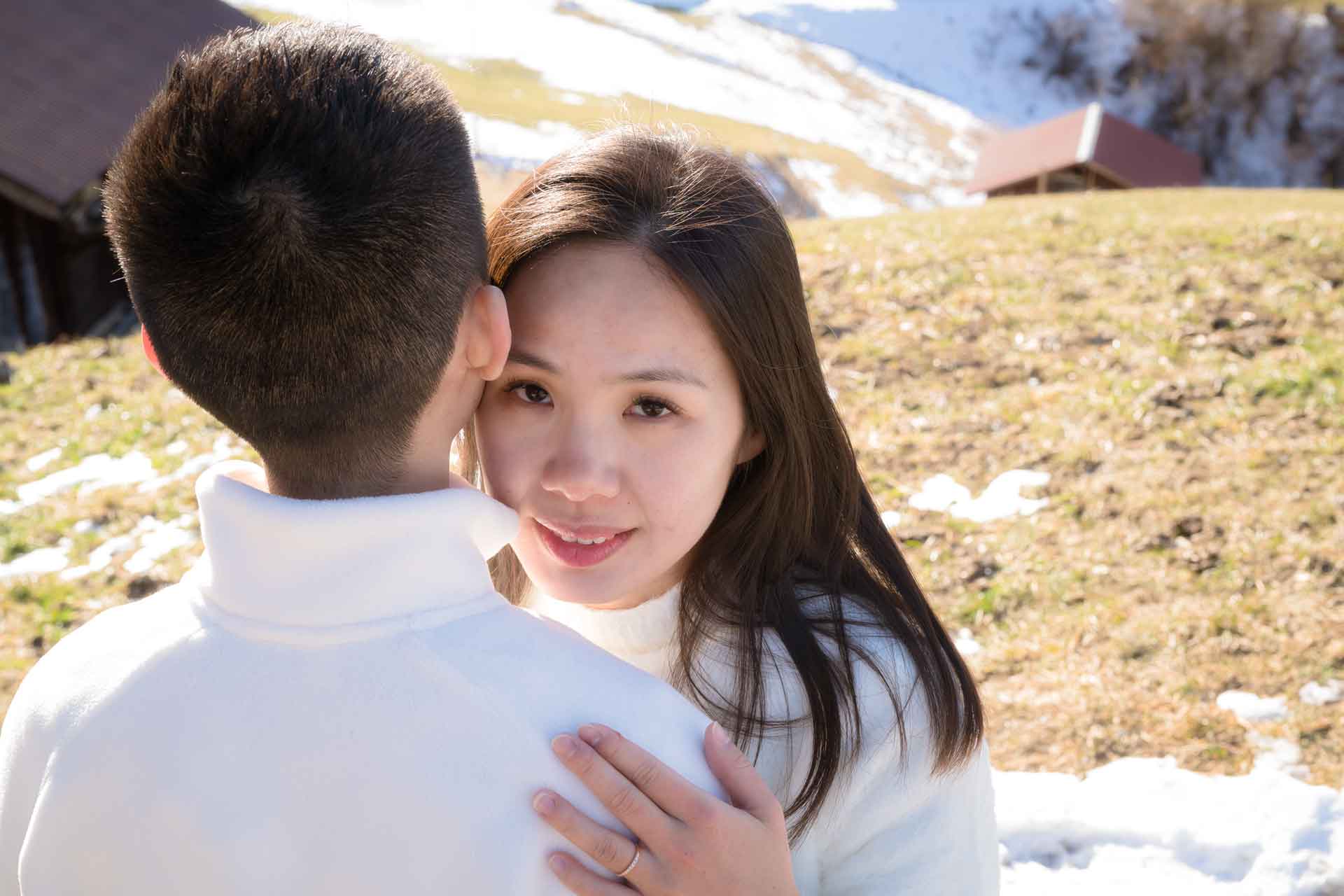 Honeymoon photo shoot in Lauterbrunnen