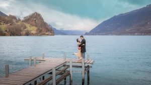 Crash Landing On You Film Location in Iseltwald Honeymoon Photo Shoot in Iseltwald