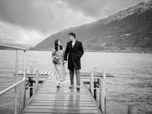 Crash Landing On You Film Location in Iseltwald Honeymoon Photo Shoot in Iseltwald