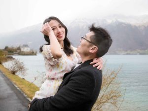 Crash Landing On You Film Location in Iseltwald Honeymoon Photo Shoot in Iseltwald, near Interlaken