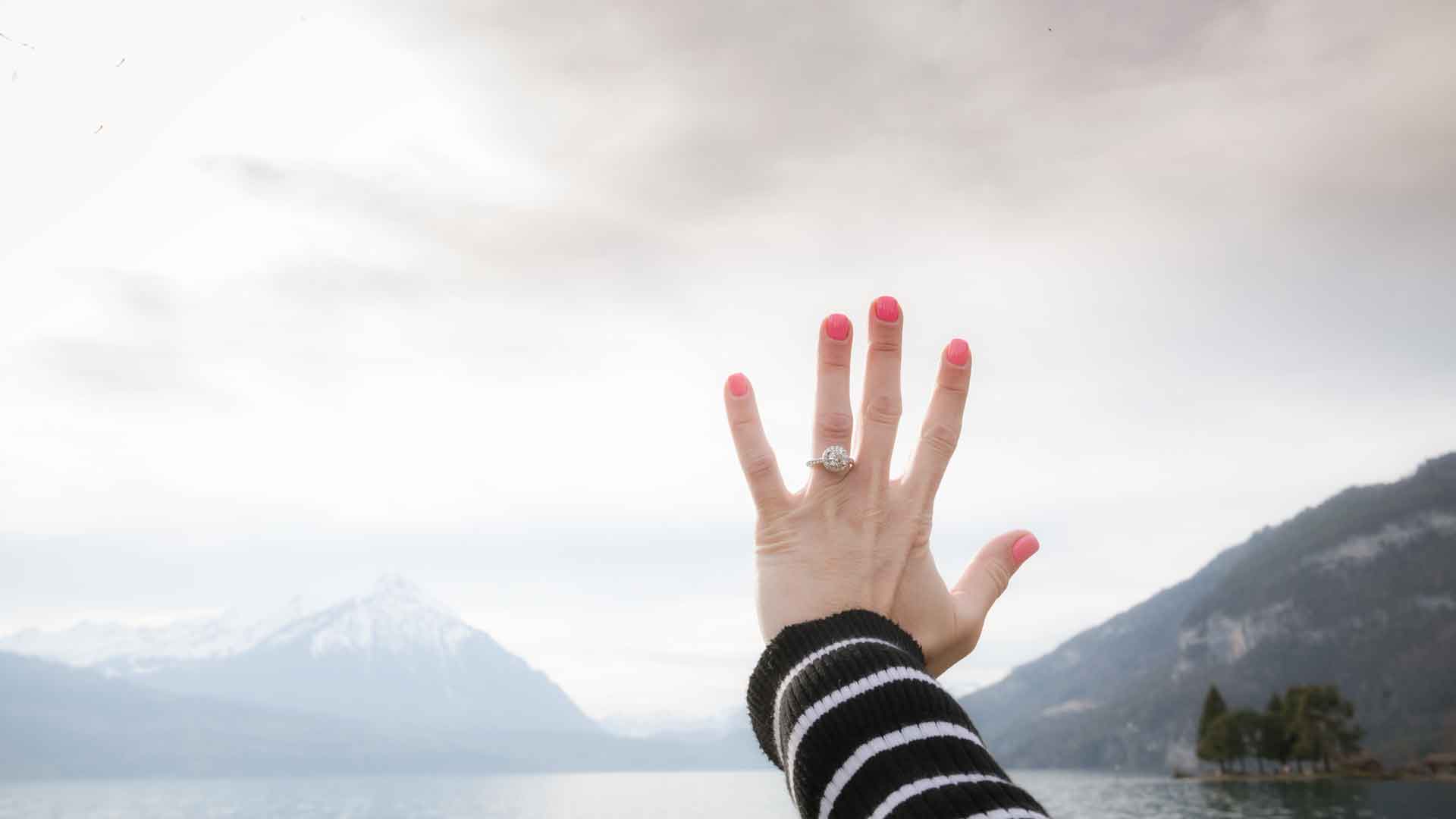 Engagement Photo Shoot in Interlaken