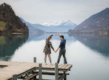 Iseltwald Pier Couples Photo Shoot