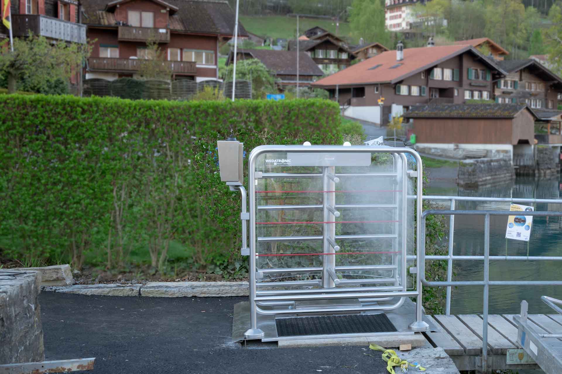 Iseltwald Pier Turnstile