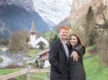 Surprise Engagement Proposal in Lauterbrunnen