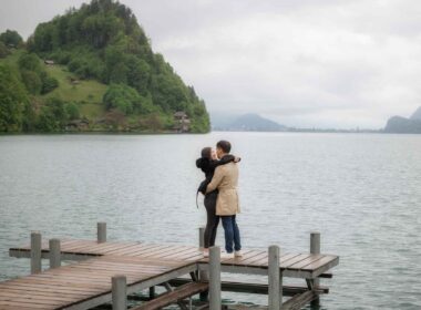 Marriage Proposal on Iseltwald Pier