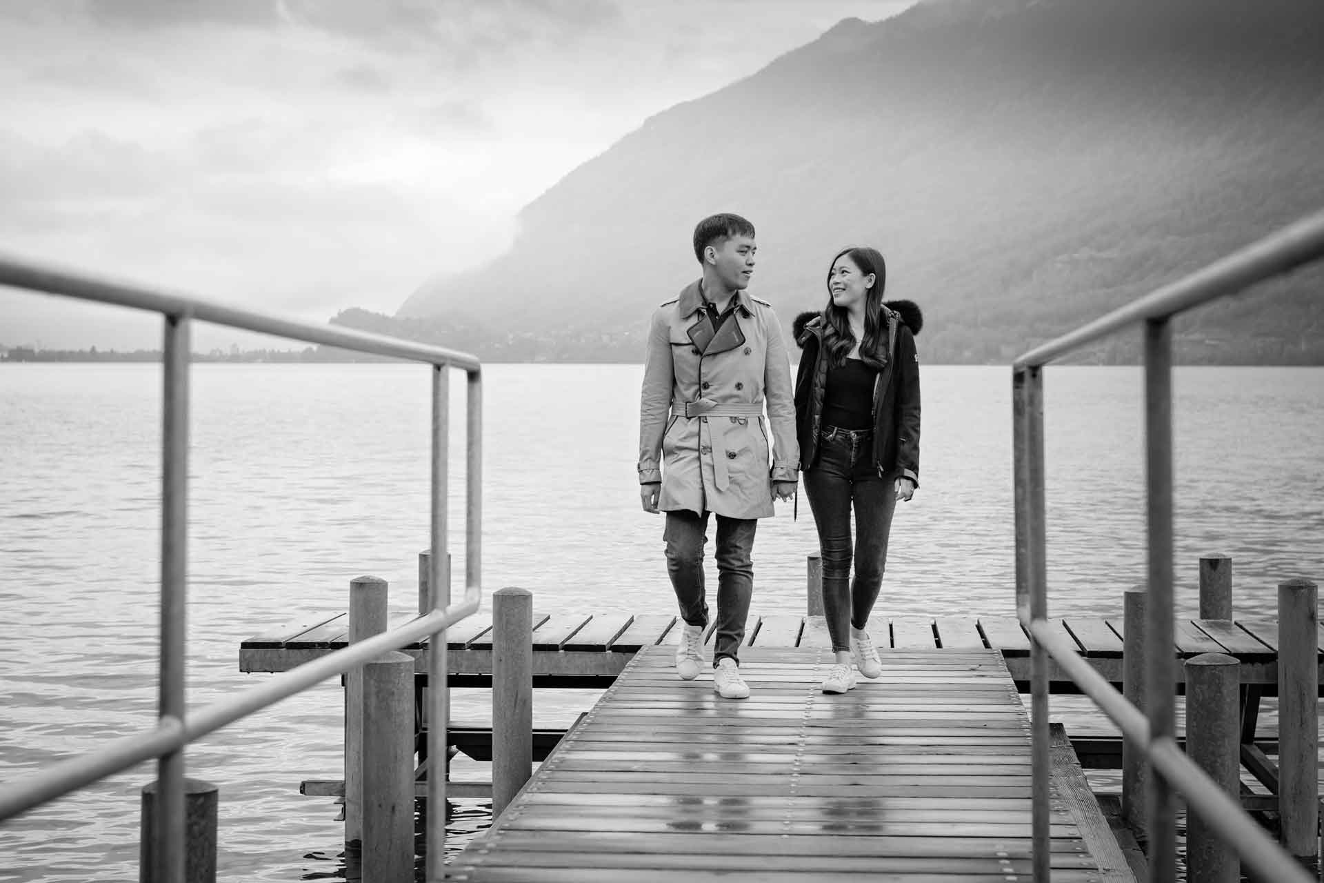 Marriage Proposal on Iseltwald Pier