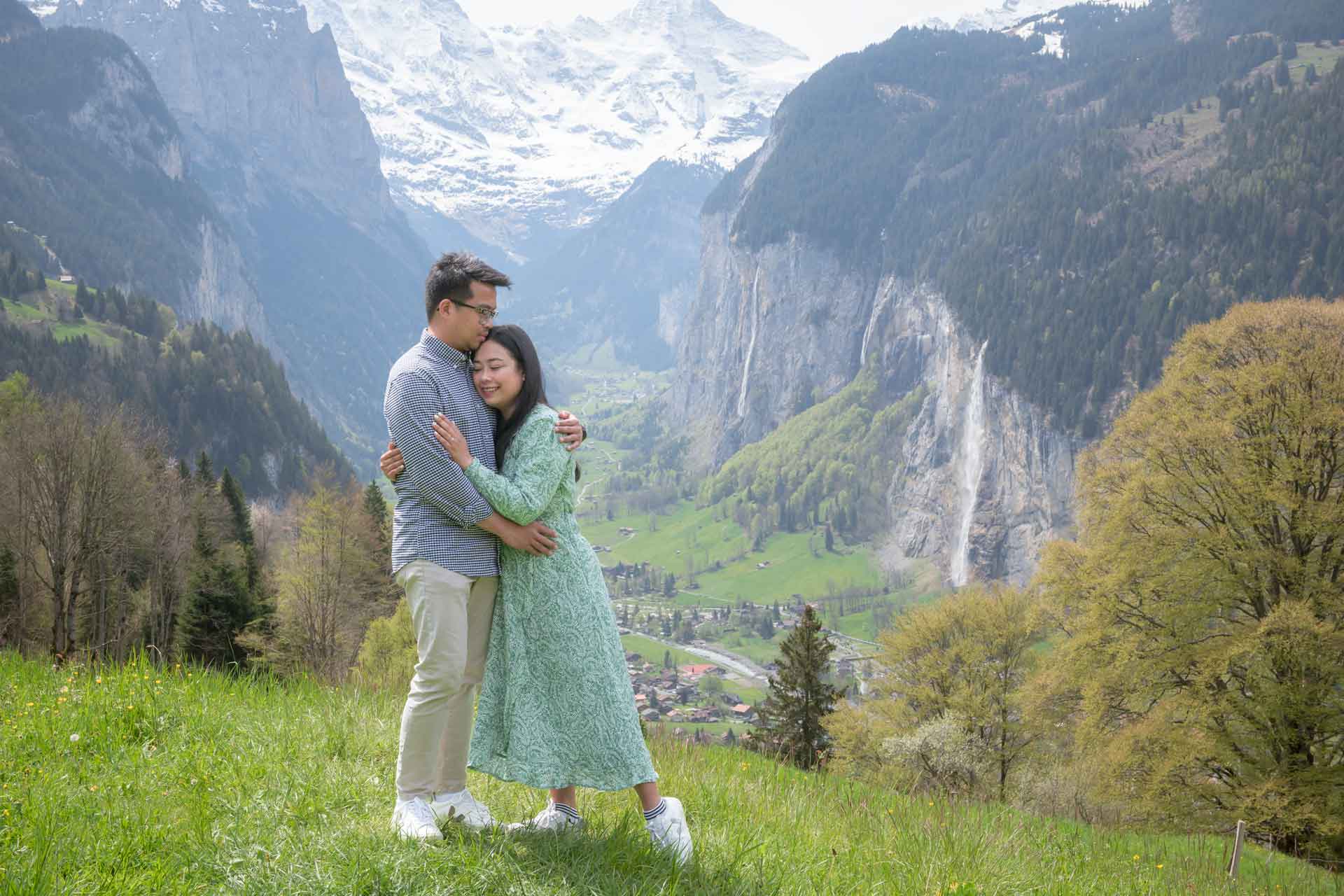 Marriage Proposal in the Mountains