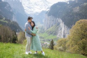 Marriage Proposal in the Mountains