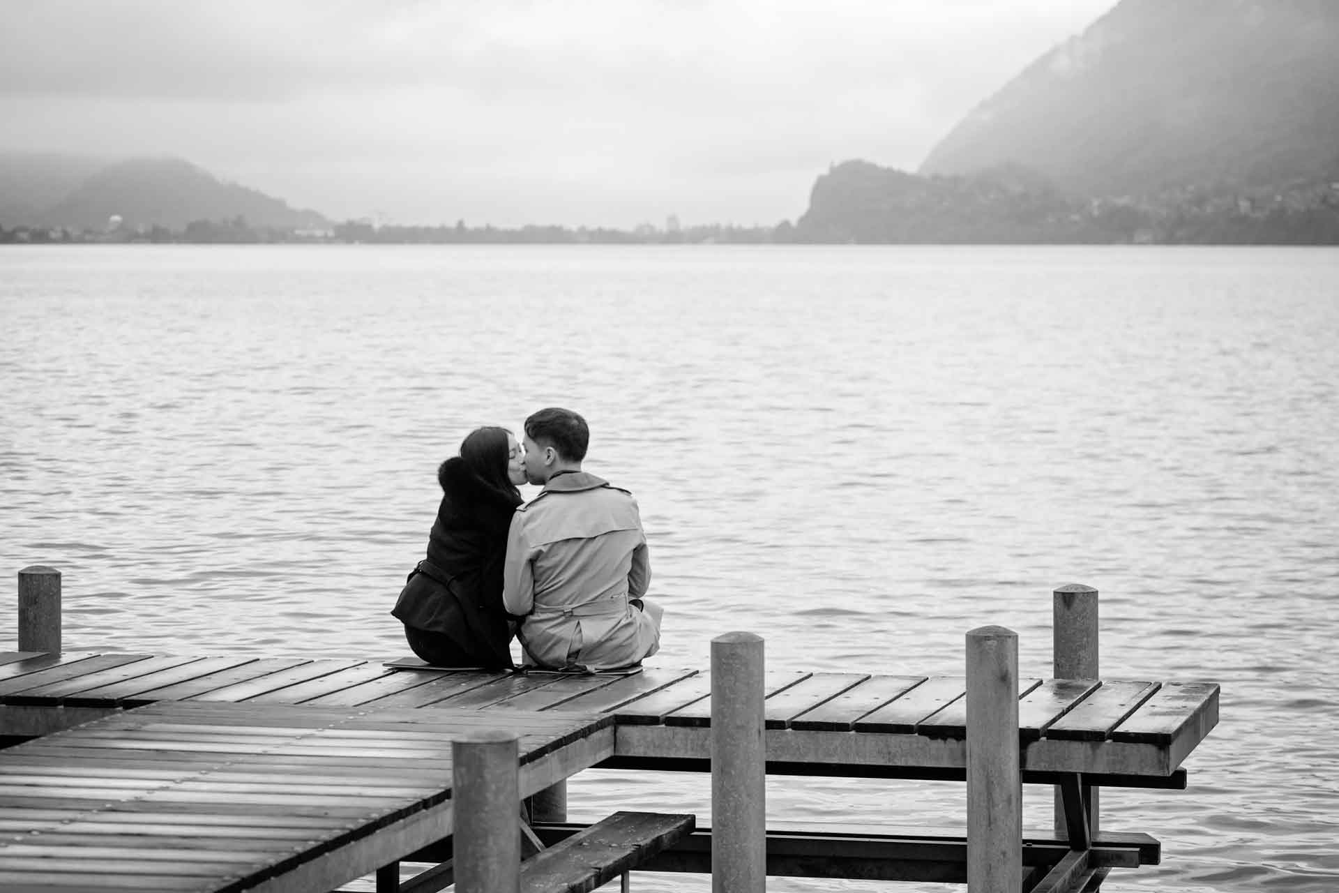 Marriage Proposal on Iseltwald Pier