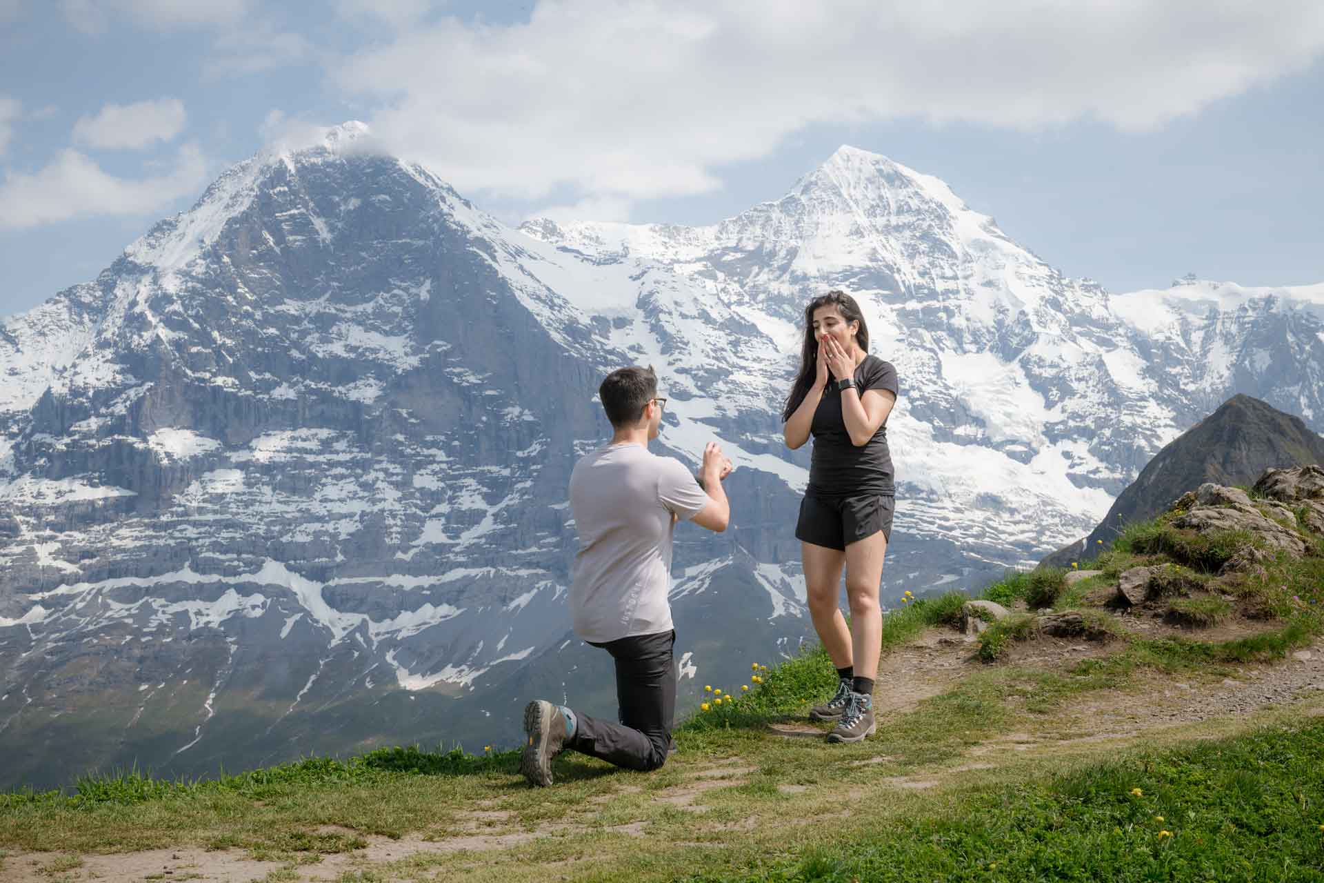 Engagement on the Royal Walk