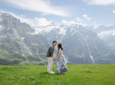 Photo Shoot on Grindelwald First