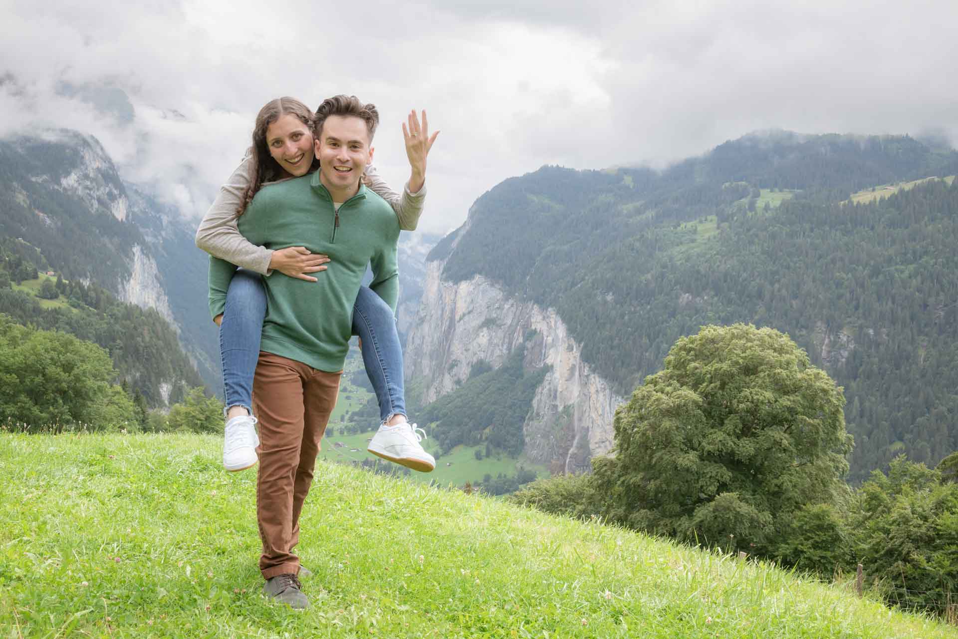 Engagement Lauterbrunnen Valley