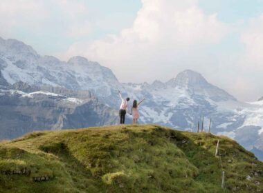 Couples Photo Shoot on Männlichen Mountain