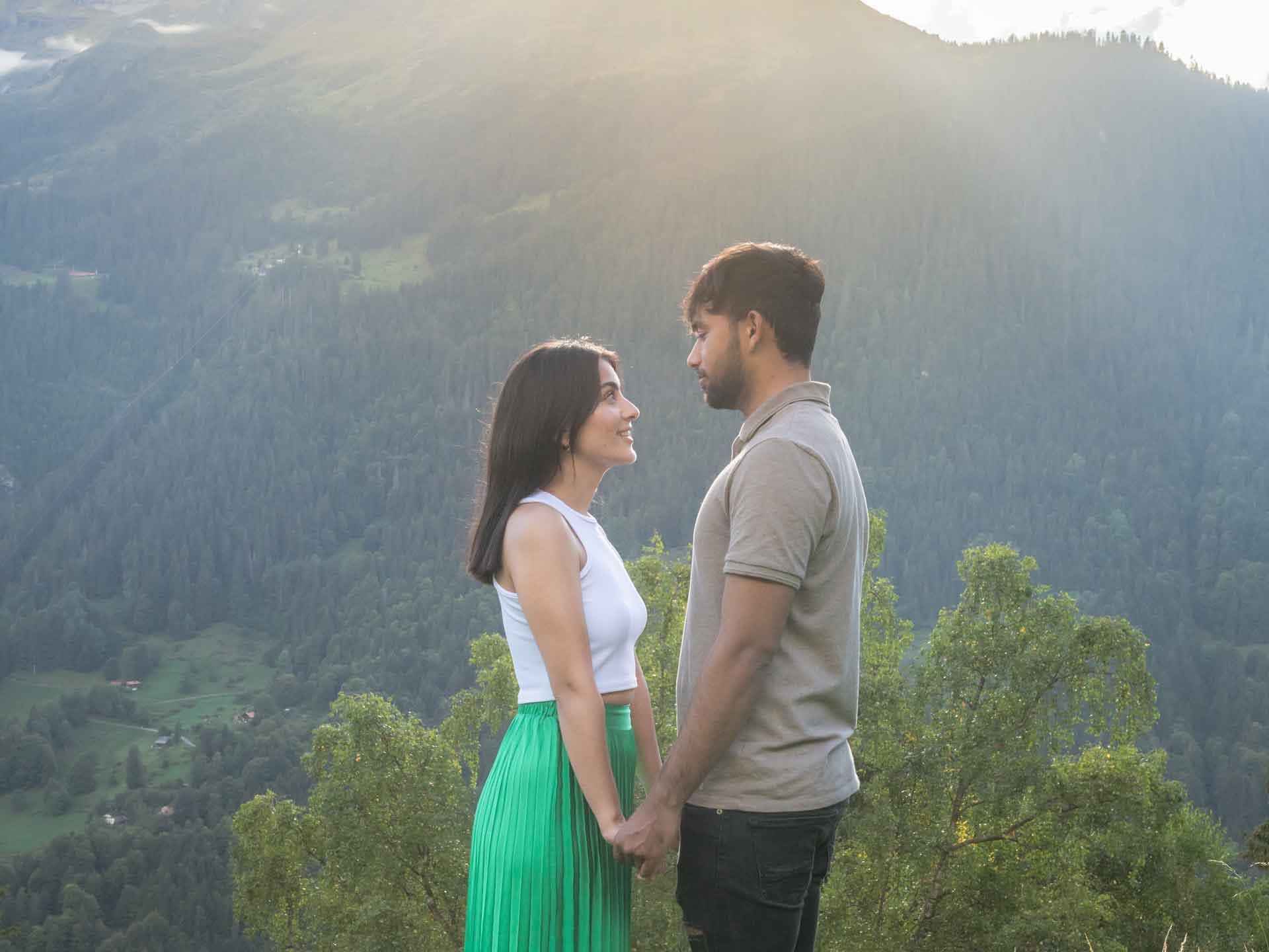 Surprise Engagement in Lauterbrunnen