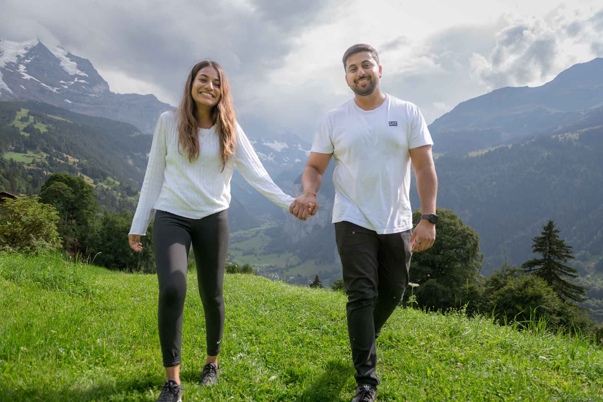 Marriage Proposal in Lauterbrunnen